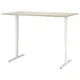 Комп'ютерний стіл з регулюванням висоти IKEA TROTTEN 160x80 см (294.341.30) - изображение 1