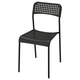Стілець IKEA ADDE чорний (902.142.85) - зображення 1