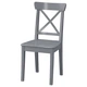 Стілець IKEA INGOLF сірий (204.281.00) - изображение 1