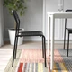 Стілець IKEA ADDE чорний (902.142.85) - зображення 4