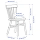 Стілець IKEA NORRARYD чорний (402.808.43) - изображение 9