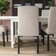 Стілець IKEA BERGMUND чорний / бежевий Hallarp (293.880.67) - изображение 4