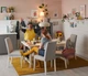 Стілець IKEA BERGMUND білий / Orrsta світло-сірий (093.877.33) - изображение 2
