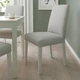 Стілець IKEA BERGMUND білий / Orrsta світло-сірий (093.877.33) - изображение 4