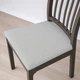 Стілець IKEA EKEDALEN темно-коричневий / Orrsta світло-сірий (803.407.60) - изображение 7
