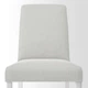 Стілець IKEA BERGMUND білий / Orrsta світло-сірий (093.877.33) - изображение 5