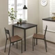 Стілець IKEA SANDSBERG САНДСБЕРГ чорний/коричнева морилка (704.129.60) - зображення 4