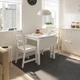 Стіл і 2 стільці IKEA NORDVIKEN / NORDVIKEN 74 / 104x74 см білий (193.050.77) - изображение 2