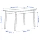 Стіл IKEA PINNTORP 125х75 см світло-коричнева морилка/біла морилка (305.294.67) - зображення 4