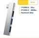 USB 3.0 OTG хаб 3 в 1 Type-C в USB-A Essager ES-UD5 Срібло - зображення 5