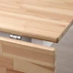 Стіл з відкидною стільницею IKEA PINNTORP 67/124x75 см світло-коричнева морилка/біла морилка (705.294.65) - изображение 4