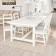 Розкладний стіл IKEA NORDVIKEN 210 / 289x105 см білий (403.687.13) - изображение 2