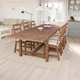 Розкладний стіл IKEA NORDVIKEN 210 / 289x105 см морилка (004.885.43) - изображение 3