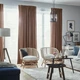 Гардина IKEA TIBAST 145х300 см темно-червона (504.666.66) - изображение 3