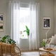 Гардина IKEA MOALINA 145х300 см біла (904.910.46) - изображение 2