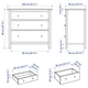 Комод IKEA HEMNES сіра морилка (304.608.11) - изображение 4