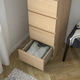 Комод IKEA MALM білений дубовий шпон/дзеркало (204.035.95) - зображення 3