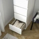 Комод IKEA MALM білий / дзеркало (704.035.93) - изображение 3