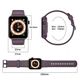 Смарт годинник Blackview R30 Pro Purple - зображення 2