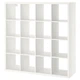 Стелаж IKEA KALLAX 147х147 см білий (302.758.61) - изображение 1