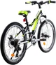 Велосипед Ardis Manik 24" 13" 2024 Черно-зеленый (0233-130-З) - изображение 3