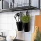 Стелаж з полицями IKEA ENHET 40x15x75 см (304.489.37) - зображення 2