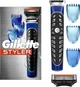 Бритва-стайлер мужской Gillette Fusion5 ProGlide Styler с 1 сменным картриджем ProGlide Power + 3 насадки для моделирования бороды и усов (7702018273386) - изображение 1