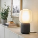 Настільна лампа з динаміком та wifi IKEA SYMFONISK чорний/білий (394.826.82) - зображення 3