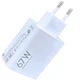 Зарядное устройство Блок питания для быстрой зарядки телефона Mi-MDY-12 USB GaN 67W Быстрая зарядка Блок зарядки для Samsung, iPhone, Xiaomi, Redmi, Huawei, Realme White - изображение 1