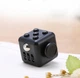 Игрушка антистресс Fidget Cube фиджет с кнопками попит / Pop it в форме Куба, черный (86915587) - изображение 4