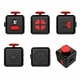 Игрушка антистресс Fidget Cube фиджет с кнопками попит / Pop it в форме Куба, черный с красным (86914680) - изображение 3