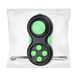 Игрушка антистресс Fidget Pad фиджет брелок с кнопками попит / Pop it в форме Джойстика, зеленый "G" (86914614) - изображение 1