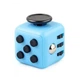Игрушка антистресс Fidget Cube фиджет с кнопками попит / Pop it в форме Куба, голубой с черным (86915603) - изображение 1