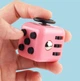 Игрушка антистресс Fidget Cube фиджет с кнопками попит / Pop it в форме Куба, розовый (86915590) - изображение 2