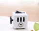 Игрушка антистресс Fidget Cube фиджет с кнопками попит / Pop it в форме Куба, бело-черный (86915597) - изображение 4