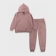 Детский теплый спортивный костюм (худи + штаны) для девочки Flamingo 721-341 122 см Капучино (4829960186175) - изображение 1