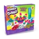 Набір піску для дитячої творчості - KINETIC SAND КОЛЬОРОВІ ПРИГОДИ (3 кольори, 907 g, аксес.) - зображення 1