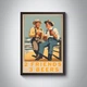 Набір вінтажних пивних постерів / 10 шт / пивний плакат / beer vintage poster set 2 - изображение 8