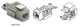 Модуль Keystone RJ-45, STP, 90°, PL106211010 - изображение 1
