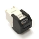 Модуль Corning Keystone RJ-45, UTP, сat.5e, белый, FQ100020723 - изображение 4