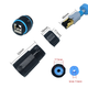 Водонепроникний з'єднувач IP68 для крутіння пари RJ45-RJ45, STP, cat.5e/cat.6/cat.6A KD-CP3010SHC6 - зображення 3