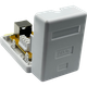Розетка зовнішня Hypernet 1хRJ45, cat.5e, FTP MB-STP1 - зображення 4