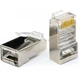 Конектори мережеві Kingda KDPG8015 RJ45, 8p8c, FTP, cat.5e, 1шт - зображення 1