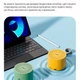 Портативная беспроводная Bluetooth 5.0 колонка EWA A129 с ремешком для переноски Brown - изображение 6