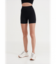 Бесшовные шорты в рубчик с эффектом пуш-ап - Giulia - SHORTS RIB SHAPE - S/M - Black - изображение 1