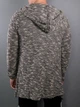 Сіра чоловіча мантія RED Knitted Gray S Сірий - зображення 4