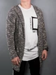 Сіра чоловіча мантія RED Knitted Gray S Сірий - зображення 5