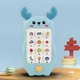 Детская развивающая игрушка "Олененок" музыкальный мобильный телефон с мелодиями и звуками, цв. голубой (86962429) - изображение 1