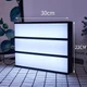 Нічний світильник LightBox A4 з 80 літерами, світлодіодний креативний короб для прикрашування дизайну та інтер'єру - зображення 8