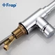 Cмеситель для кухни с выдвижной лейкой FRAP хром латунь F6052 - изображение 7